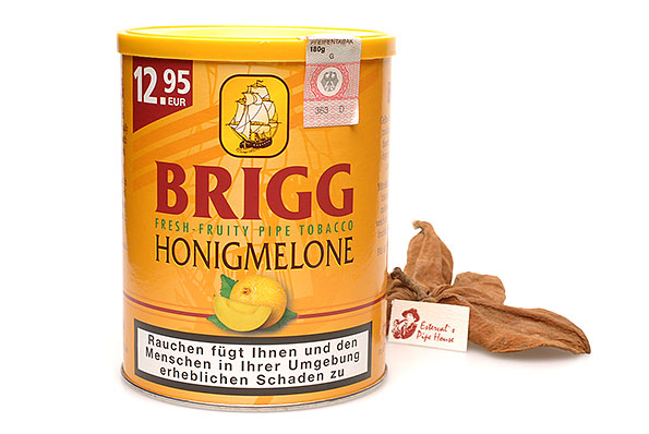 Brigg H (Honigmelone) Pfeifentabak 180g Dose Brigg H (Honigmelone) Pfeifentabak 180g Dose